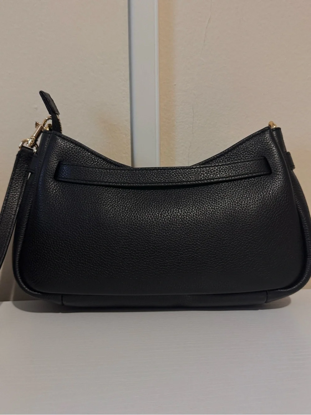 Tory Burch Romy Zip Top Leather Crossbody Bag